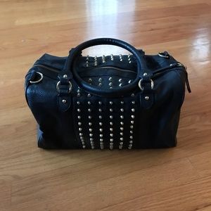 Black Studded Bag